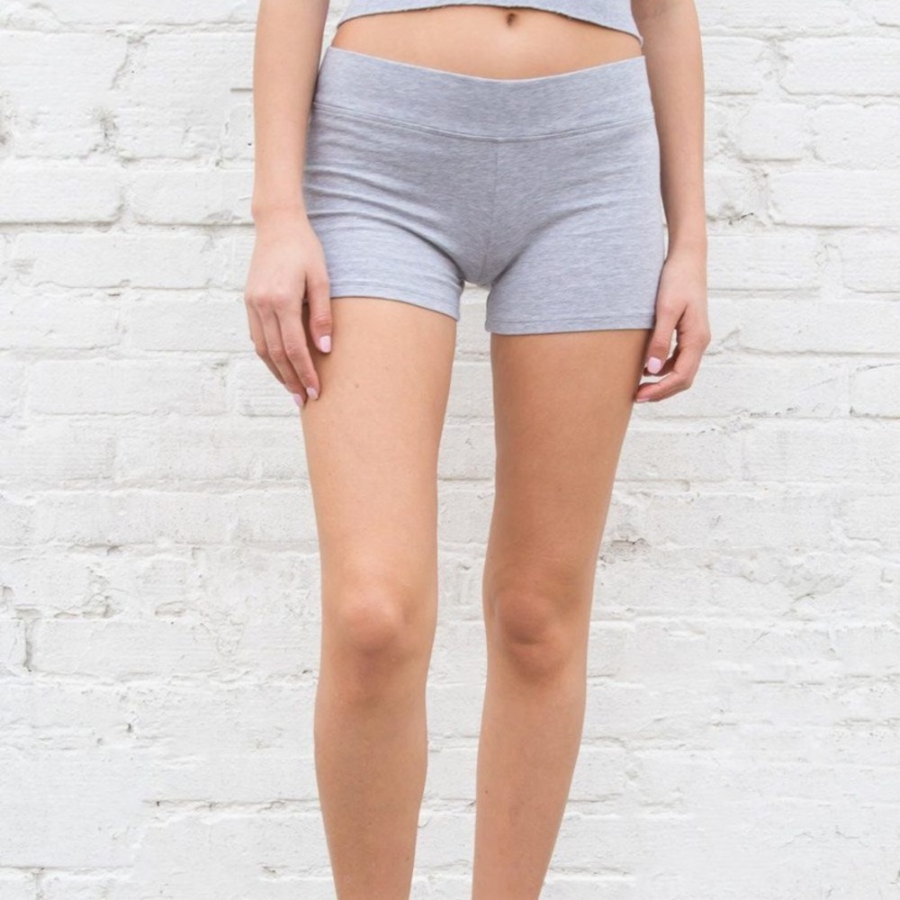 brandy melville grey shorts